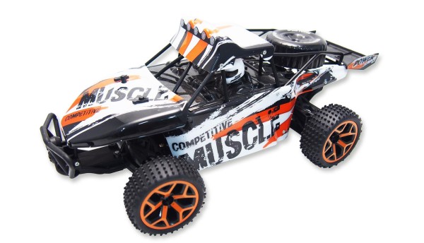 Sand Buggy Extreme D5 4WD 1:18 RTR, weiß-orange