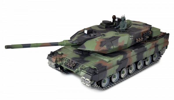 Leopard 2A6 1:16 Professional Line IR/BBMit Metallketten, Laufräder &amp; Getriebe